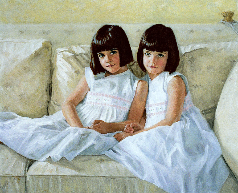 Oil group portrait