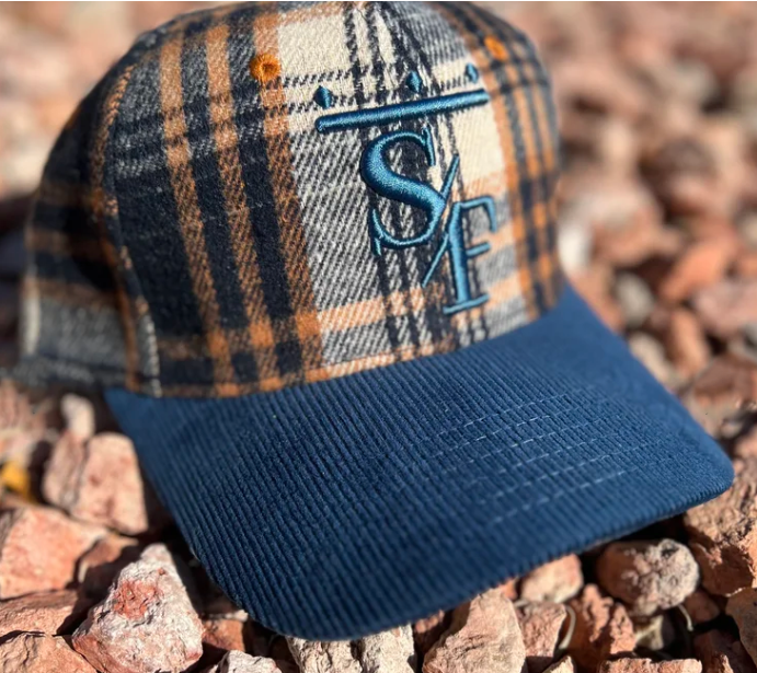 Blue Plaid Snapback.png