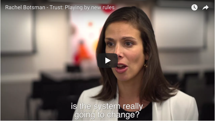 Rachel Botsman - Trust: Playing by new rules