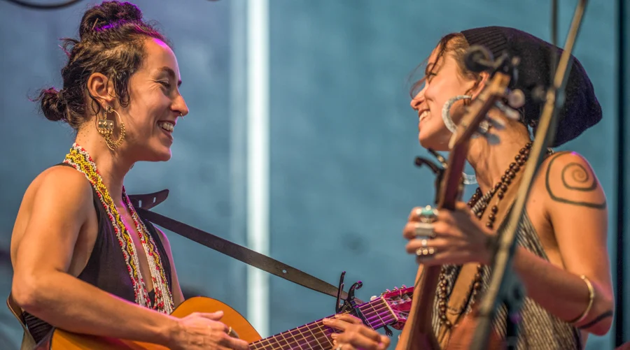 Rising Appalachia-New Mountain Amphitheater, Asheville NC 6/13/2015