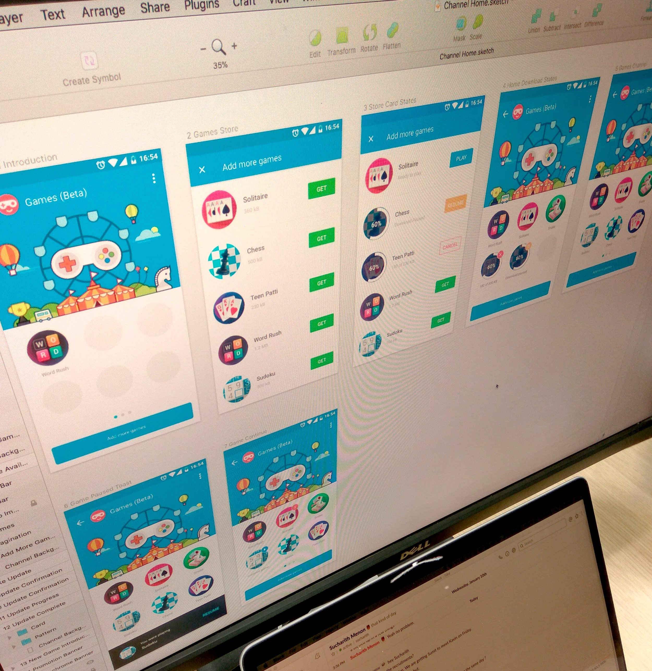 Fleshing out the user flows and UI states