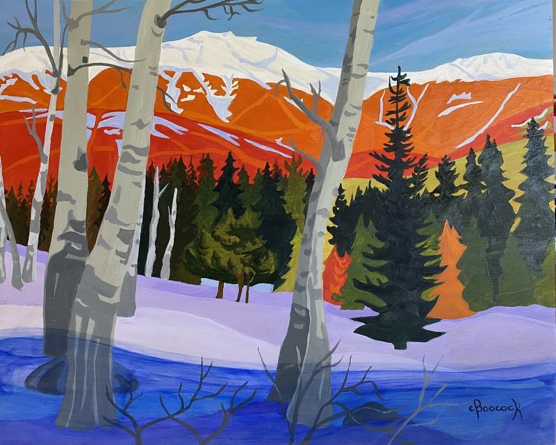 'Radiance' - Joyful Series - 16"x20", acrylic on birch panel $550 SALE: $400