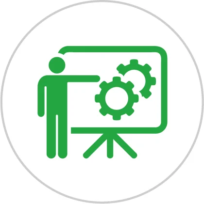 Define the scope of your greenhouse gas inventory and the responsible team.