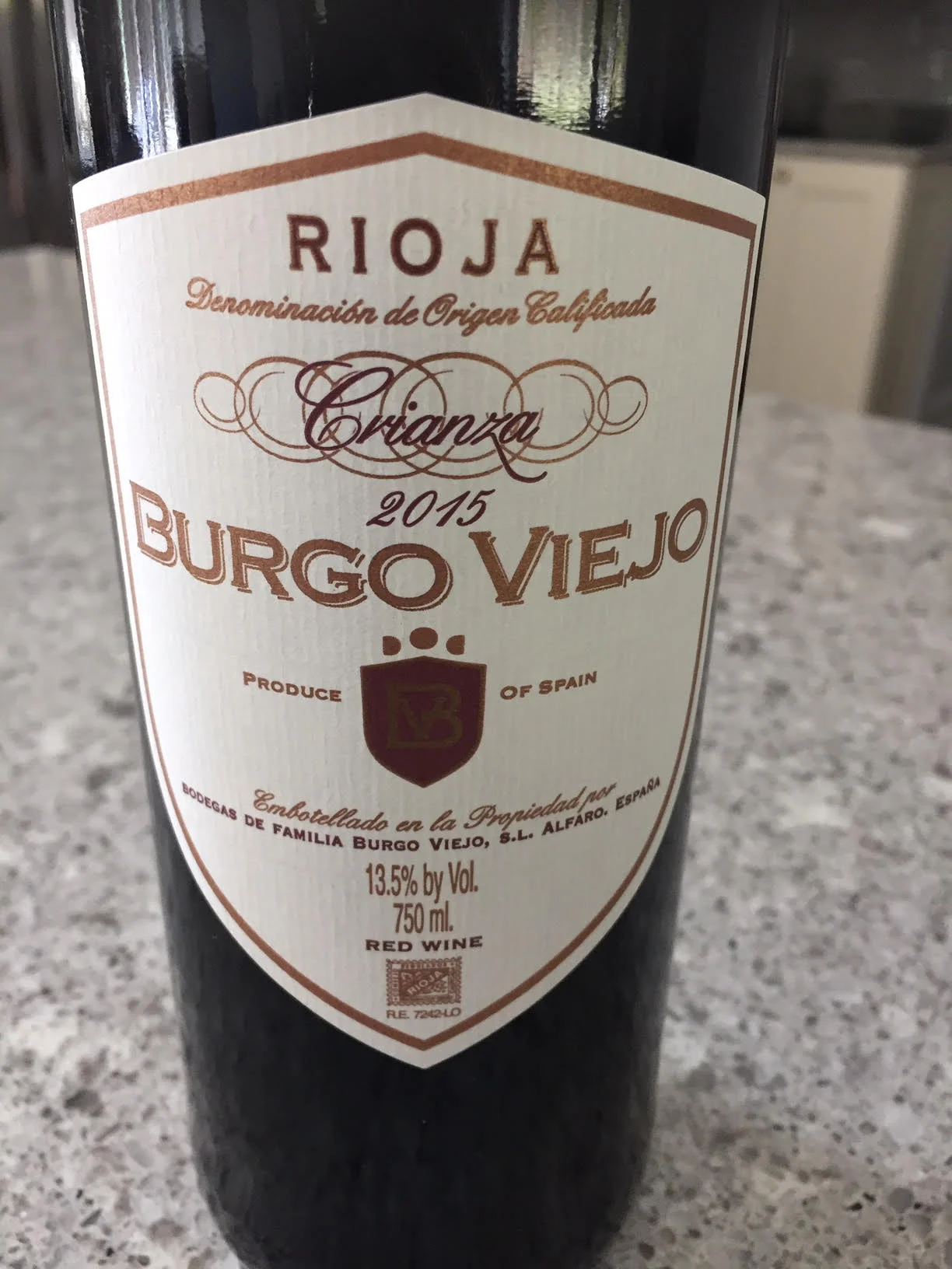 Episode 43: Rioja, Crianza Burgo Viejo