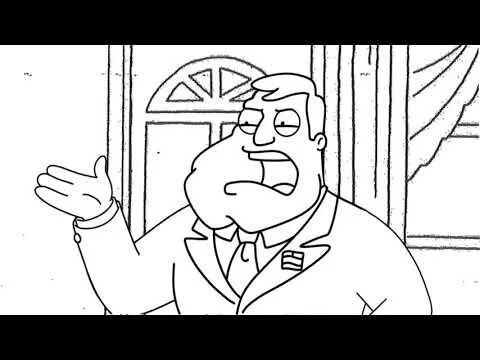 American Dad Test Storyboard Animatic