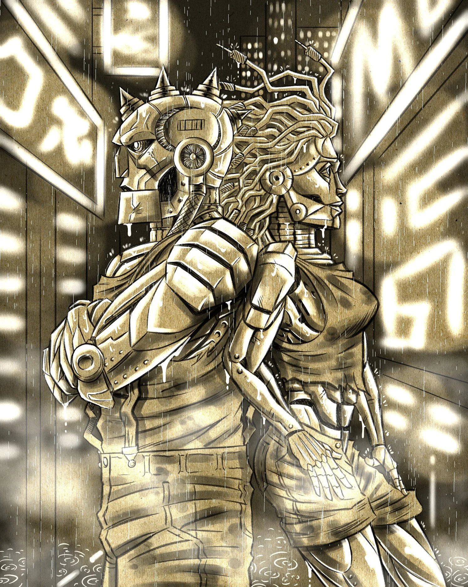 ANDROID CHARACTER CONCEPTS PROJECT 