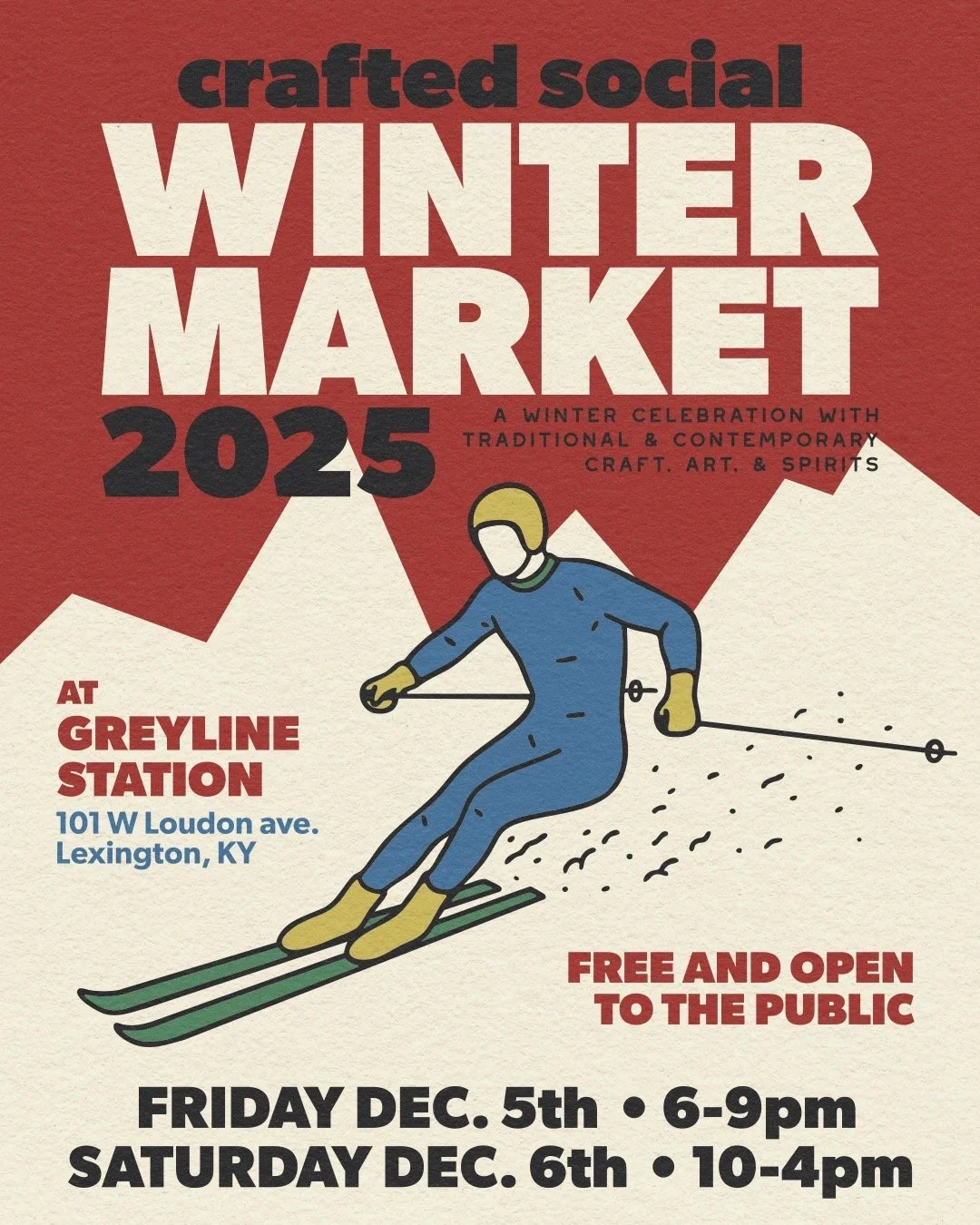 Crafted Social's WINTER MARKET