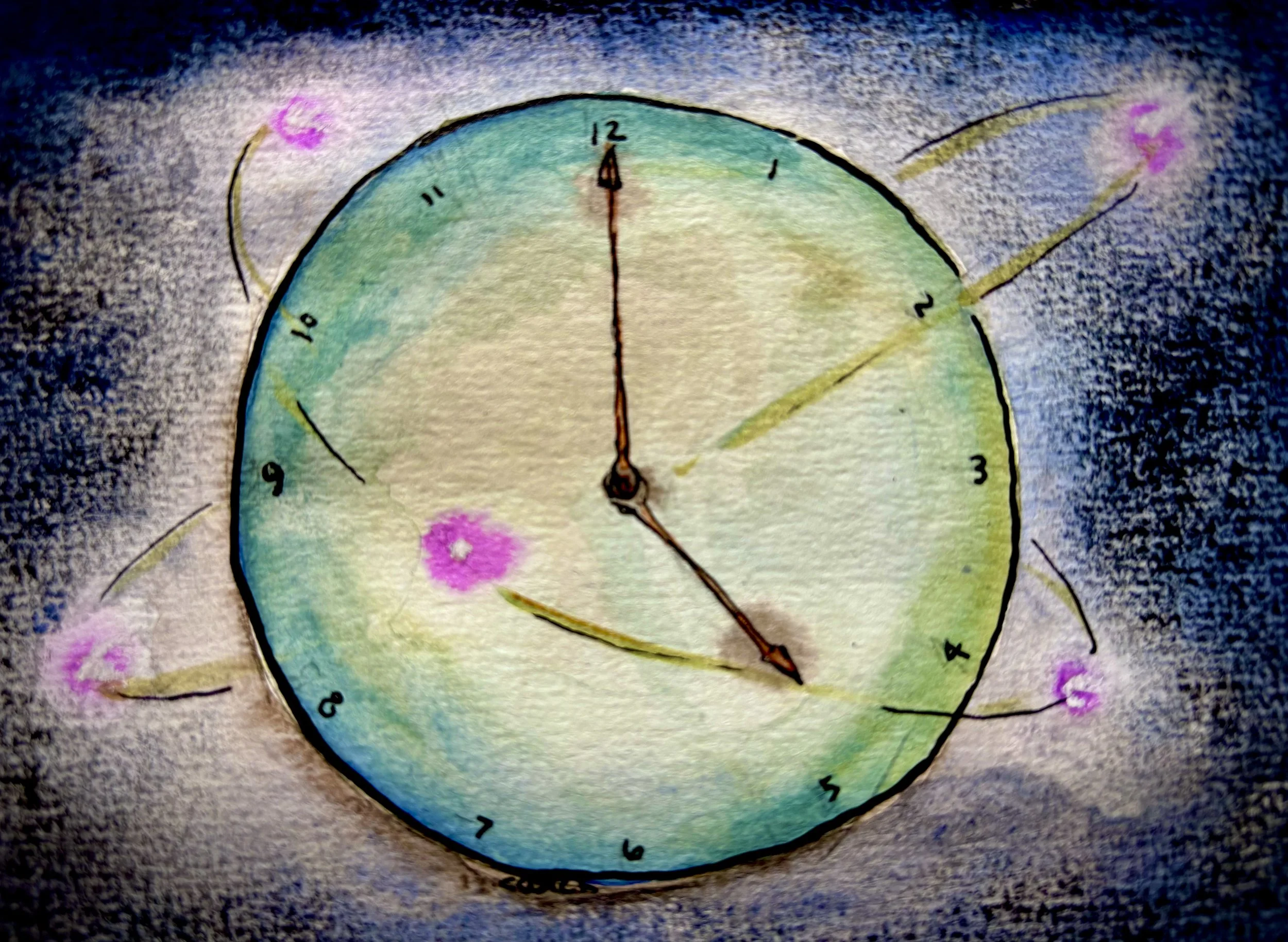 What do electrons know of time?