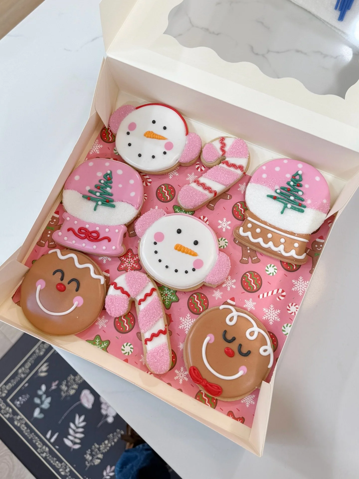 This week in the workshop 🍪🩷✨

#christmascookies #holidaycookies #homebakery