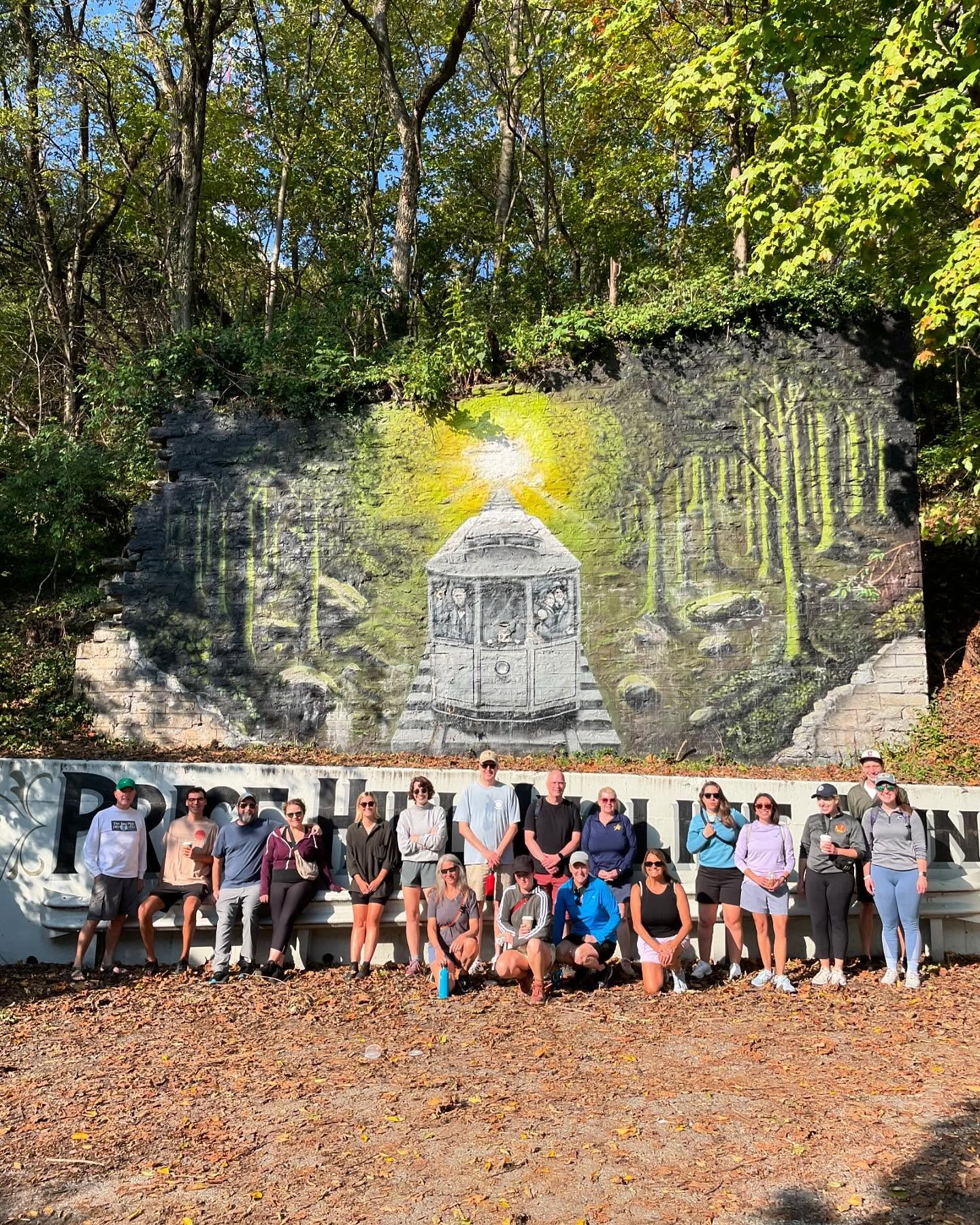 What a great hike in Price Hill on Saturday exploring  Lower Price Hill, Warsaw Ave, and the Incline District. 🚠

Our next hike will be on Saturday, November 2nd. Stay tuned for more info soon.
