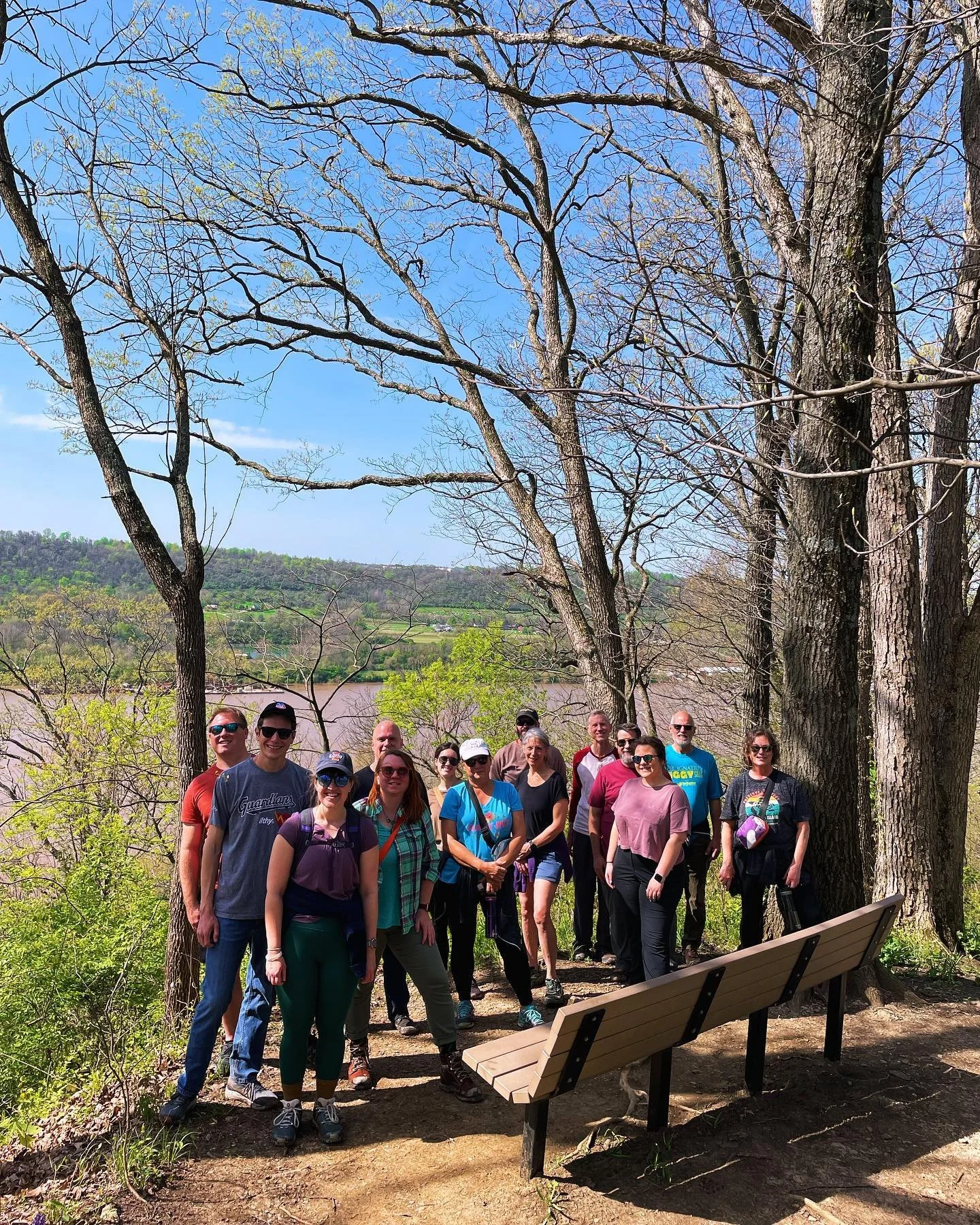 🌺 What a fantastic time on Bender Mountain! 

Native plants celebrated today included Blue Eyed Mary, Wood Poppy, Toad Shade (Sessile Trillium), Rue Anemone, Spiderwort, Wild Ginger, Bloodroot, Phlox, Larkspur, Pawpaw, Ramps, Bedstraw, Yellow Violet