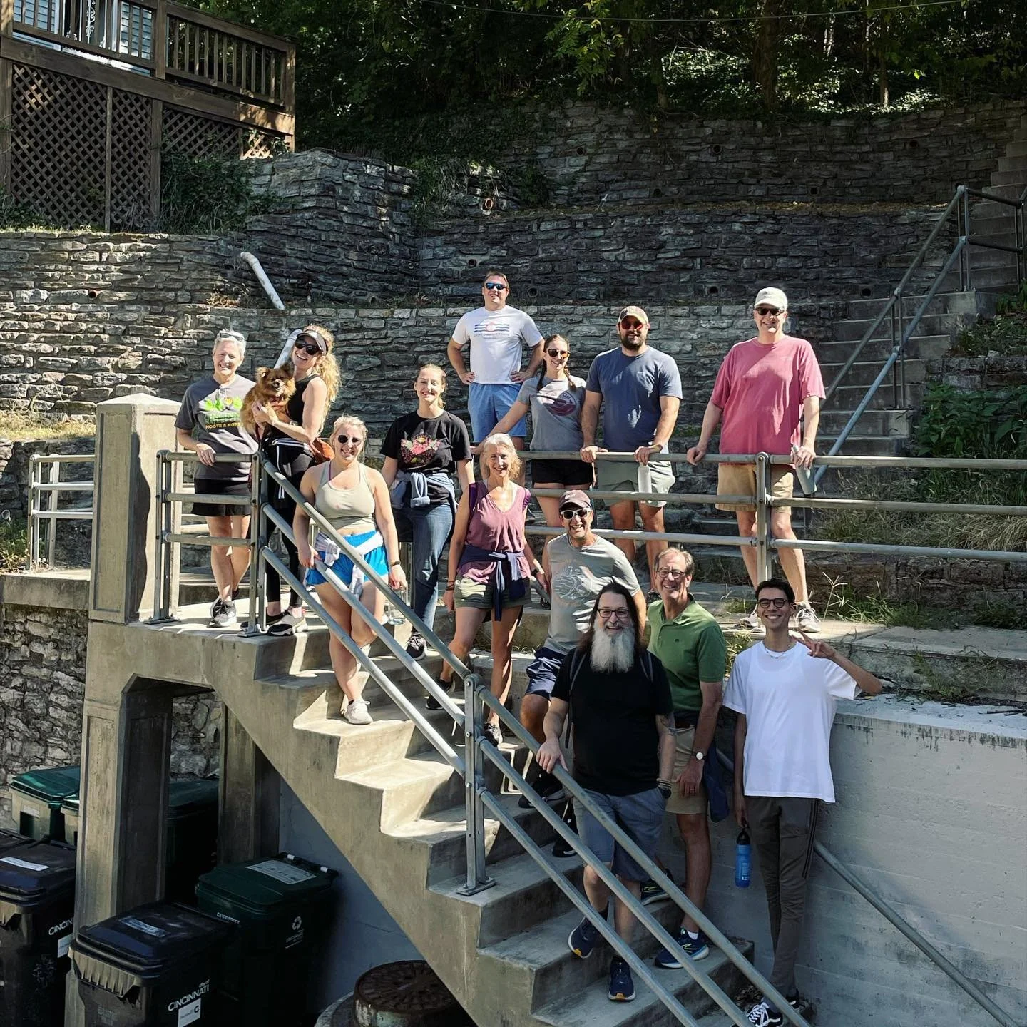 Had a great time during our September hike!

🥾🥾 Steps walked: Clemmer Ave, Coy Playground, Wagner St, Straight St, Klottmann St, Rush St, Queen City Aly, Brighton Pl, Baymiller St, Freeman Ave, City View Pl/Flora Walk.

📸 Photograph of participant