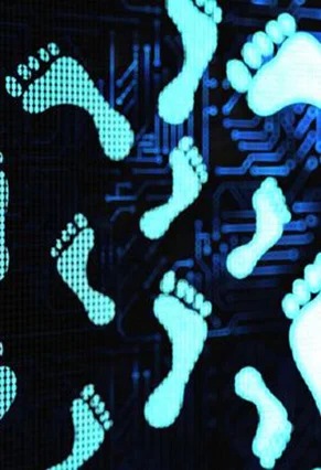 Property and dangers of a digital footprint