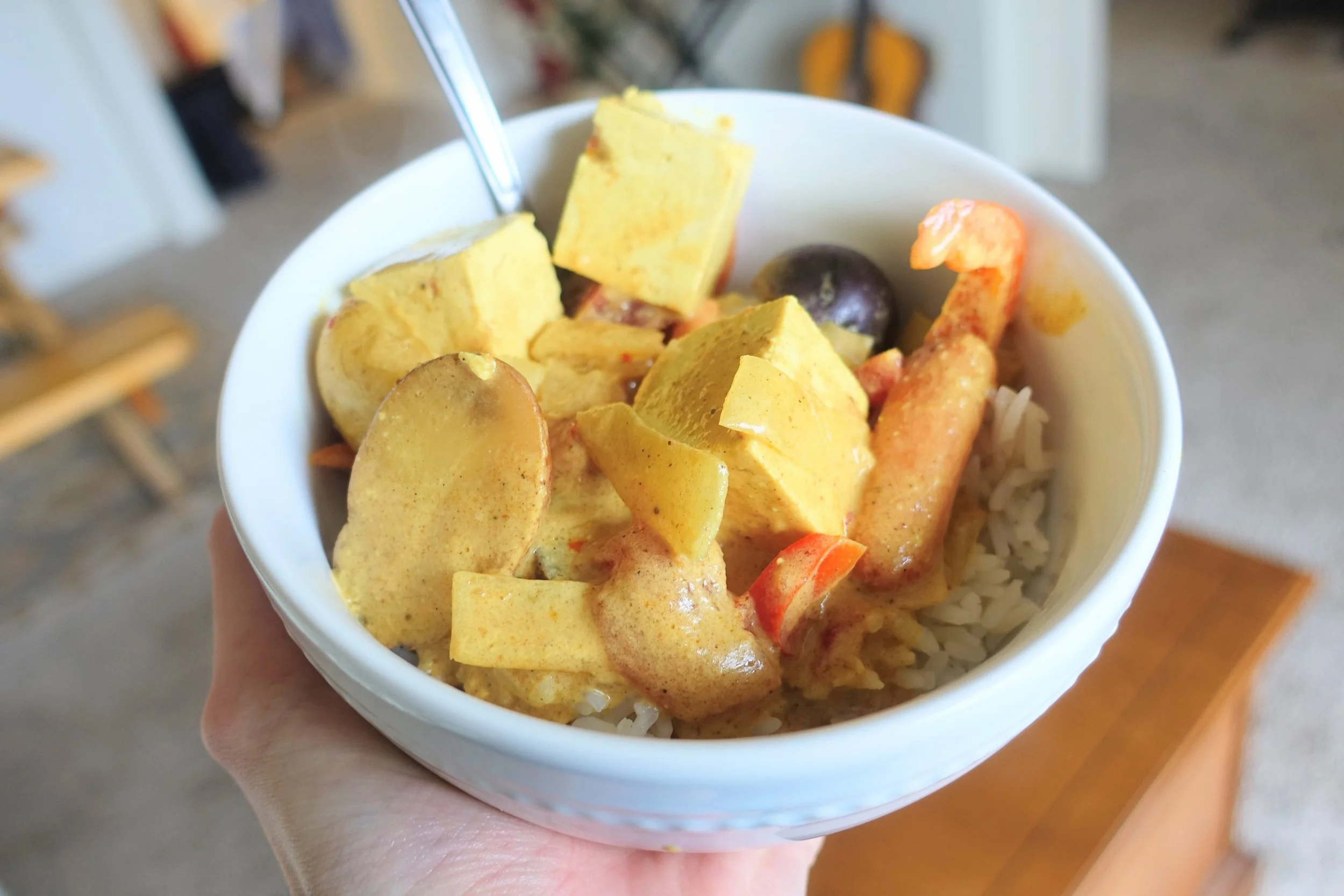 Basic Yellow Curry with Tofu 