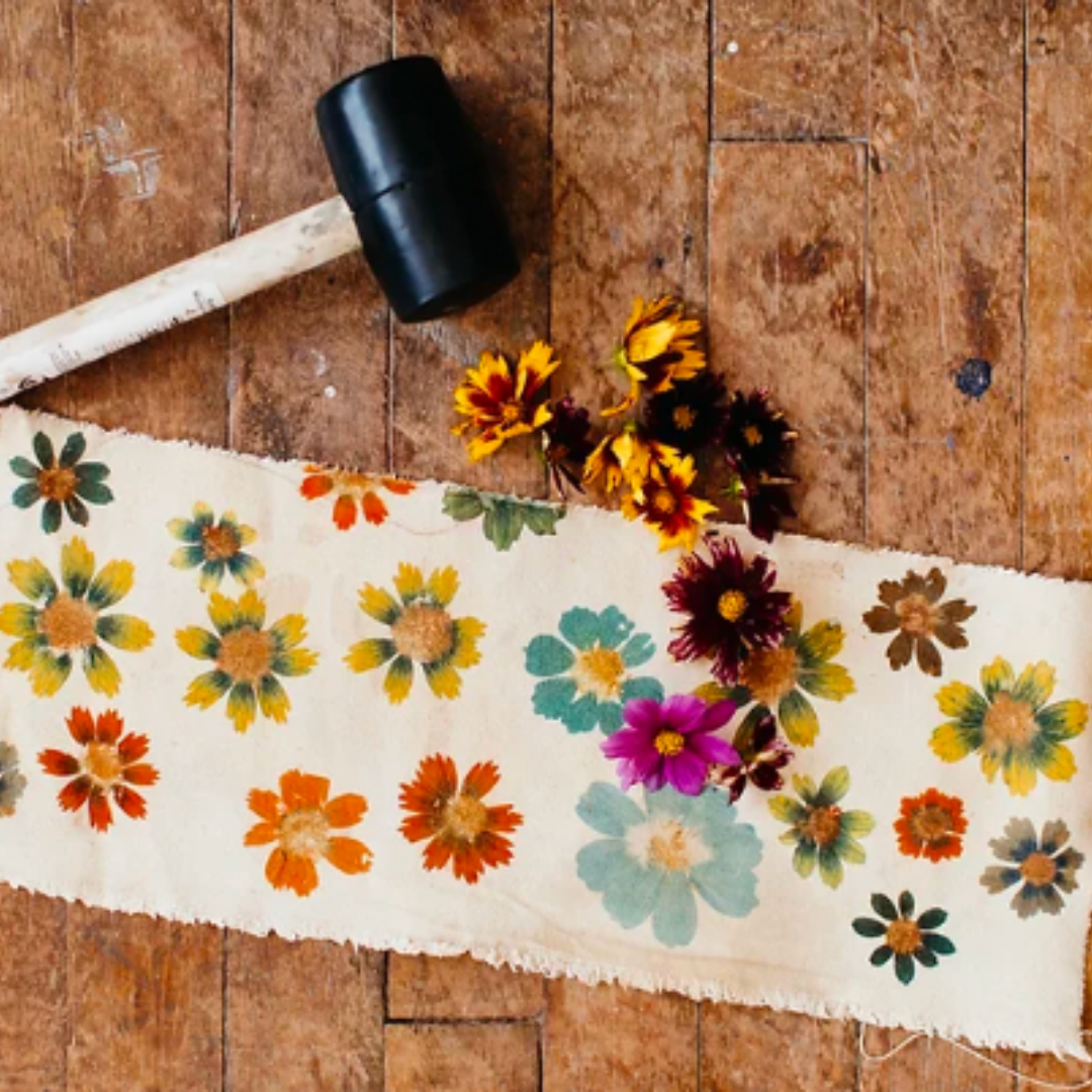 Flower Pounding: Magic on Fabric (7/21)