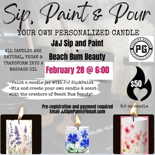 Sip and Paint Wood Sign Making Events