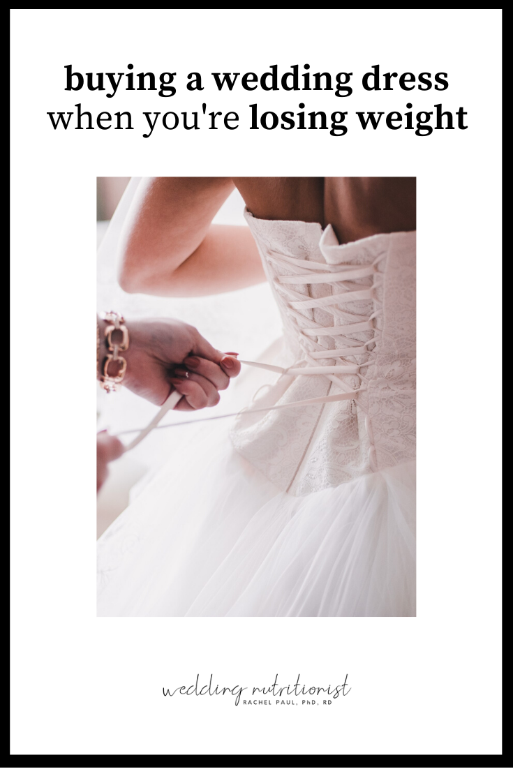 Rule of Thumb on Buying Wedding Dress While Losing Weight