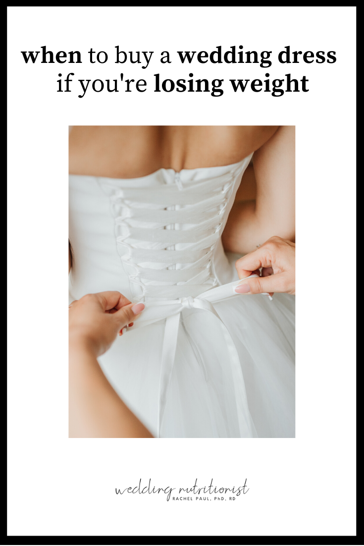 When to Buy a Wedding Dress if You're Losing Weight