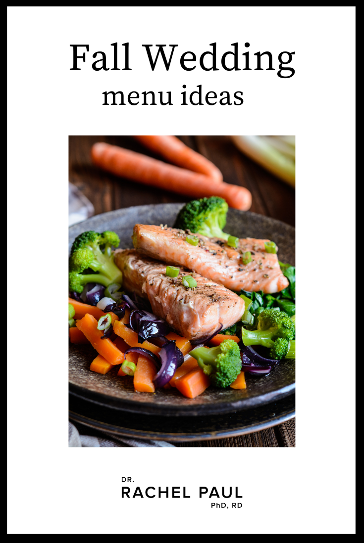 Fall Wedding Menu Ideas