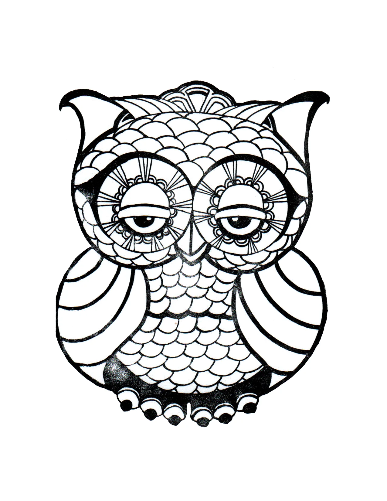 Owl Print