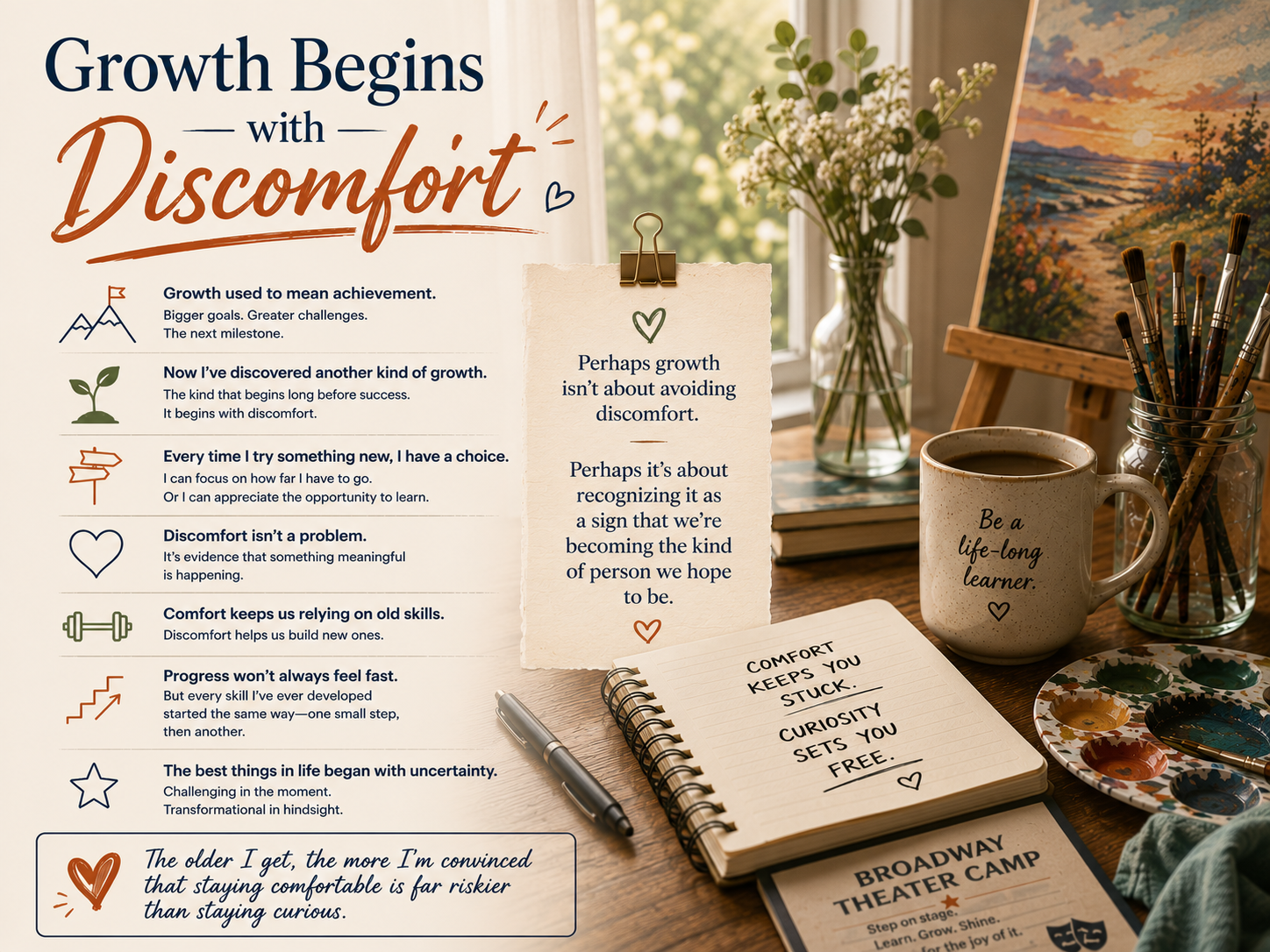 Growth Begins with Discomfort