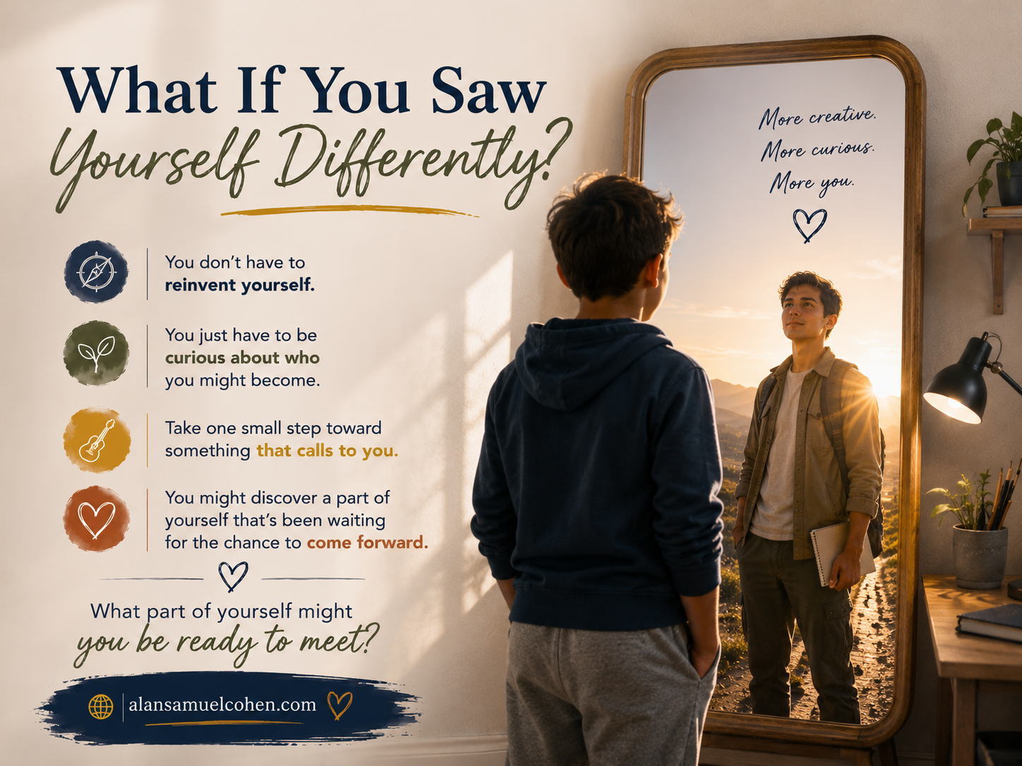 What If You Saw Yourself Differently?