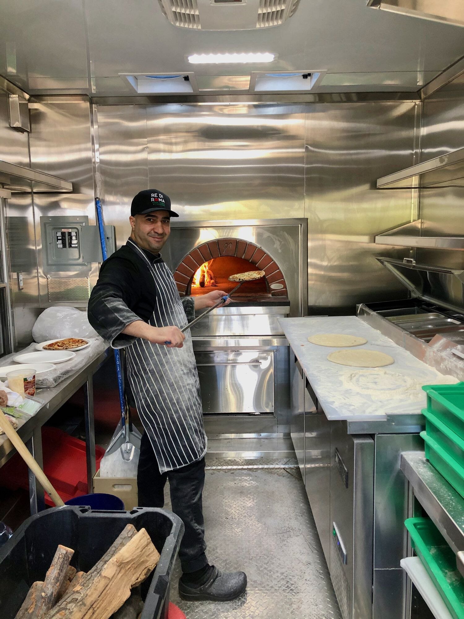 Re Di Roma Wood-Fired Pizza Truck