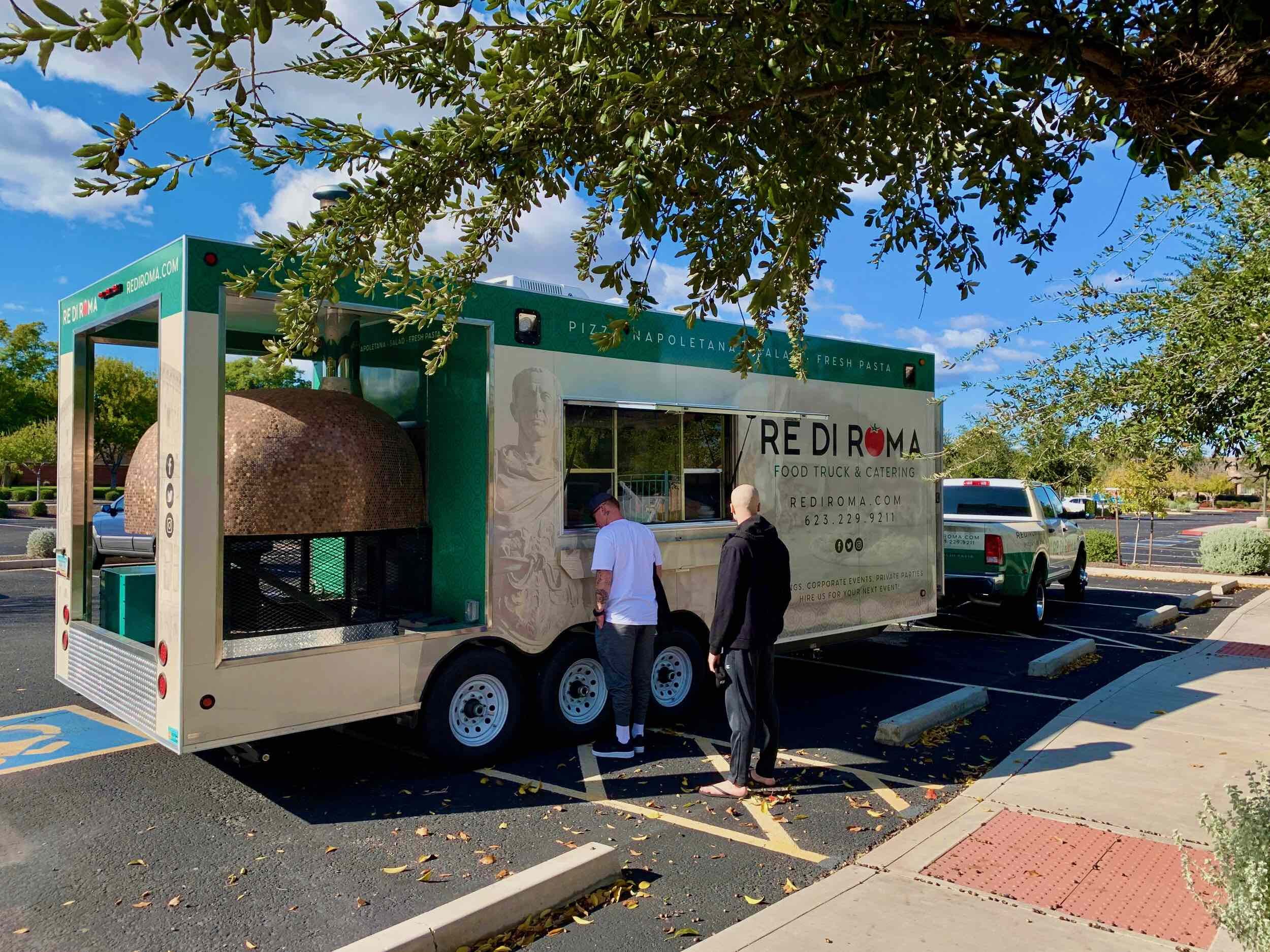 Re Di Roma Wood-Fired Pizza Truck