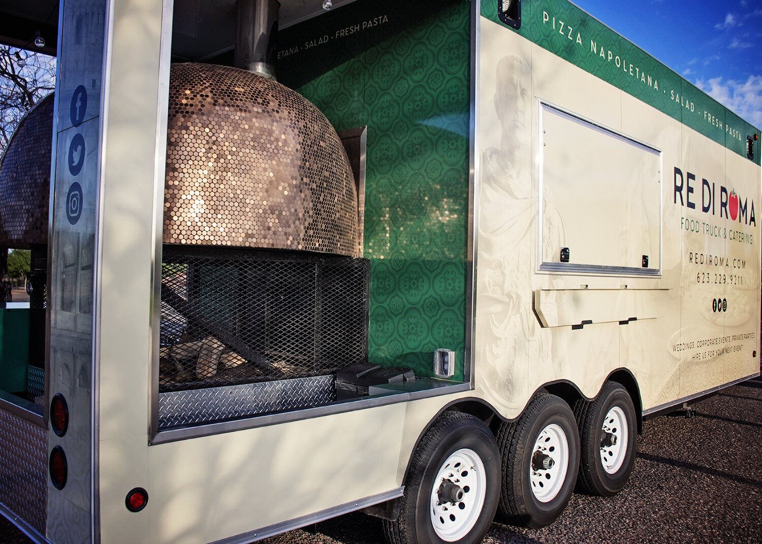 Re Di Roma Wood-Fired Pizza Food Truck