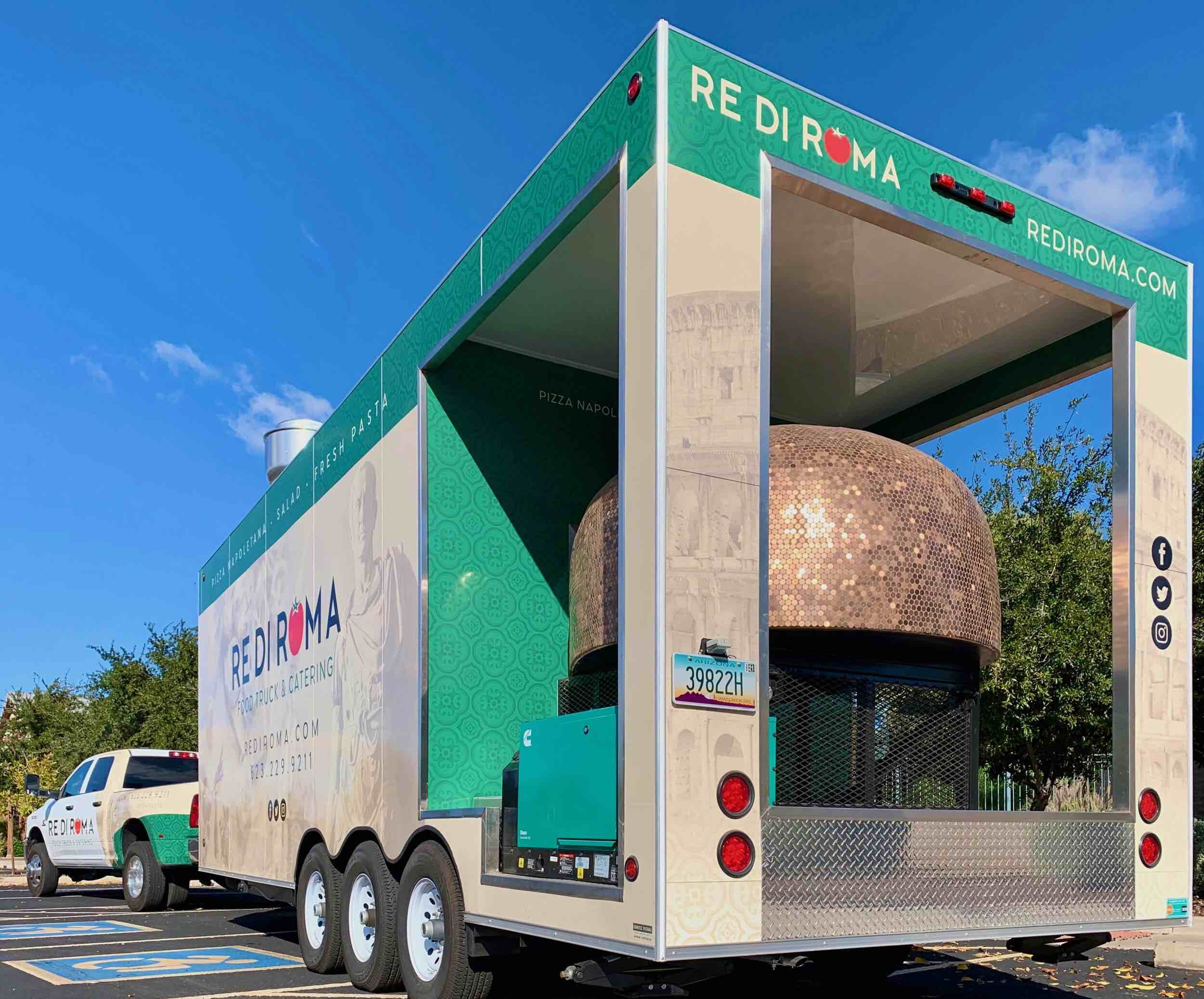 Re Di Roma Wood-Fired Pizza Truck