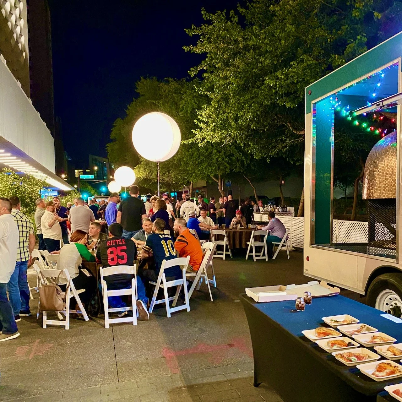 Phoenix Corporate Event Catering at Renaissance Hotel with Re Di Roma Pizza Truck