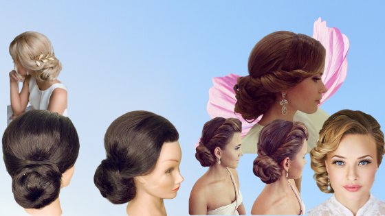 Classic Side Bun to complete any formal event!