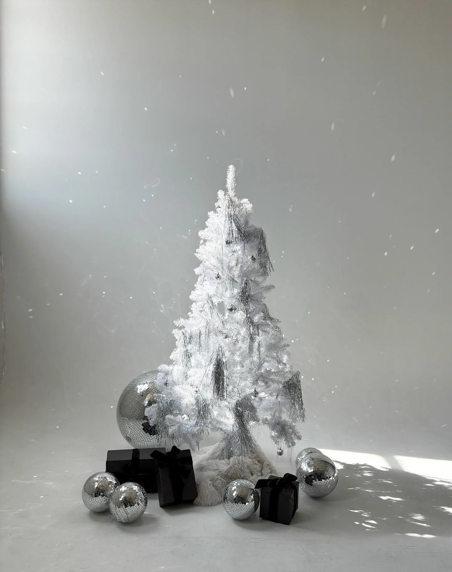 A new kind of holiday sparkle 🪩✨

We&rsquo;re so excited about this brand new Christmas backdrop, from the white tree to the disco details, it&rsquo;s bringing all the holiday shine!

The set is officially live in studio and available for all holida