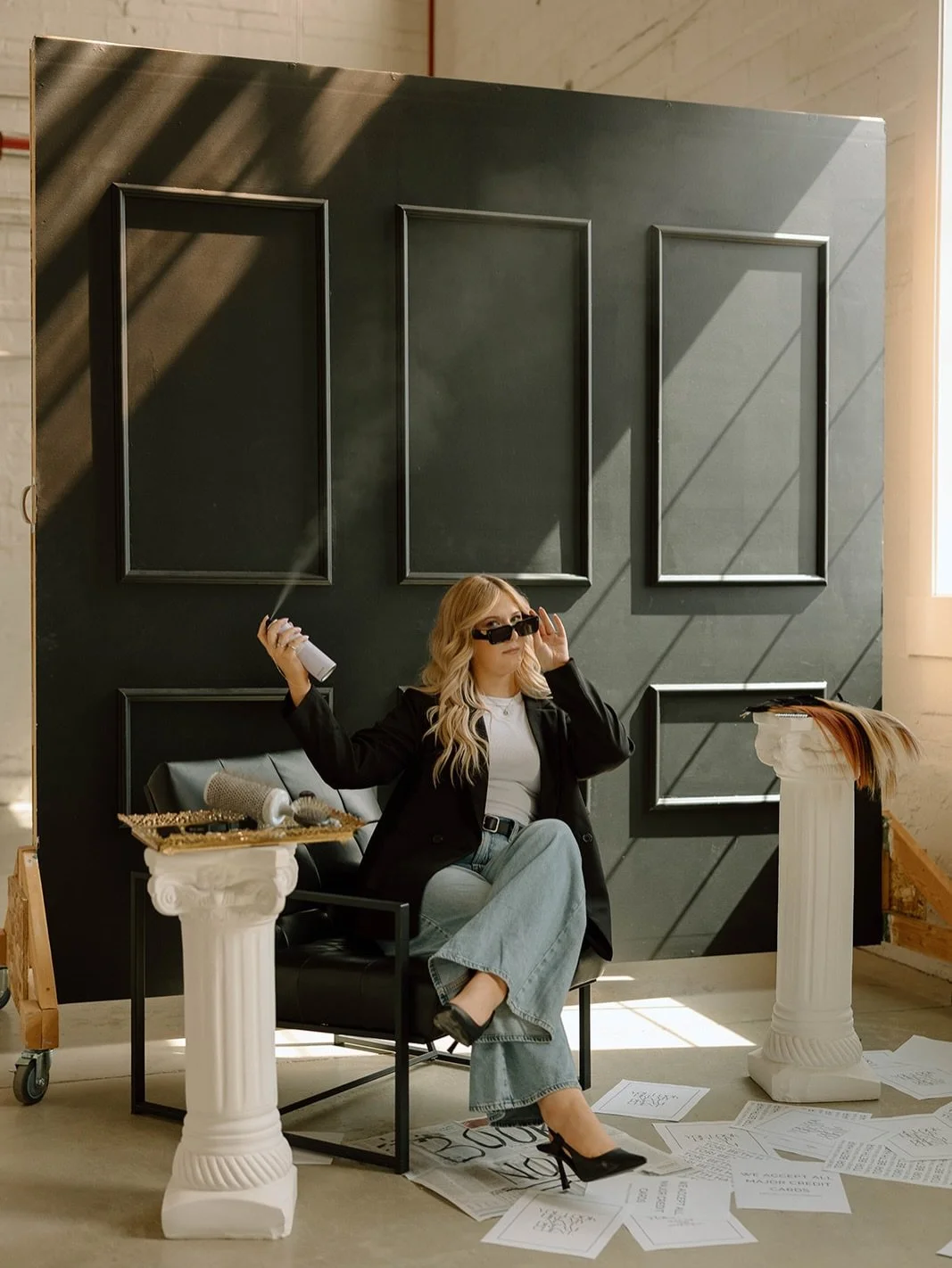 Loving these branding shots by @billiefruitphotography !! 

#studiobranding #naturallightstudio #idahophotographystudio