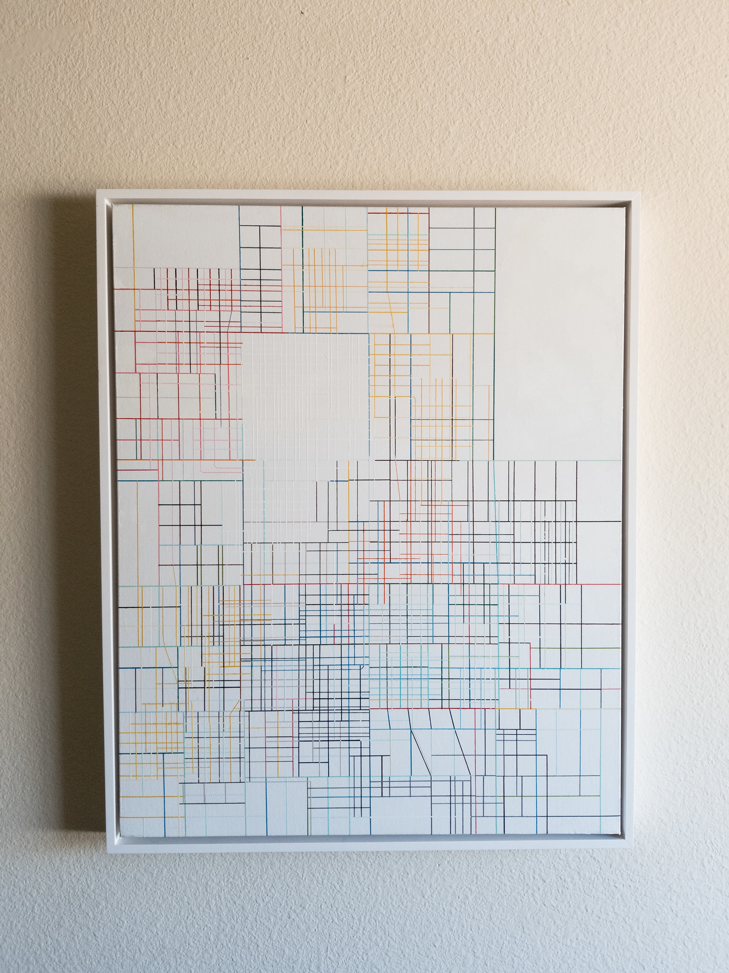 Maintenance of Structures, 2018, Oil on canvas, 31"x 25"