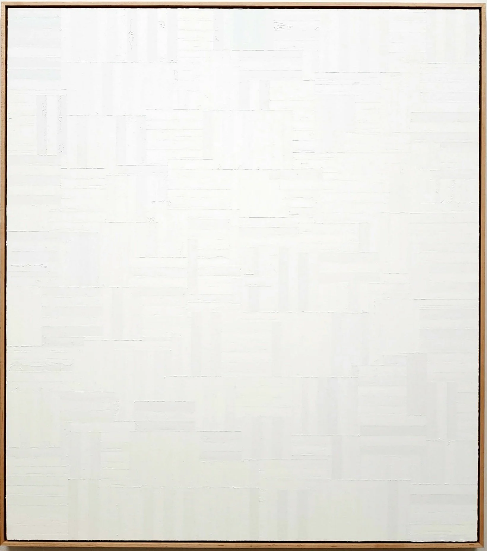 Patternized Behaviours No. 20, oil on canvas, 44 × 50 in, 2025