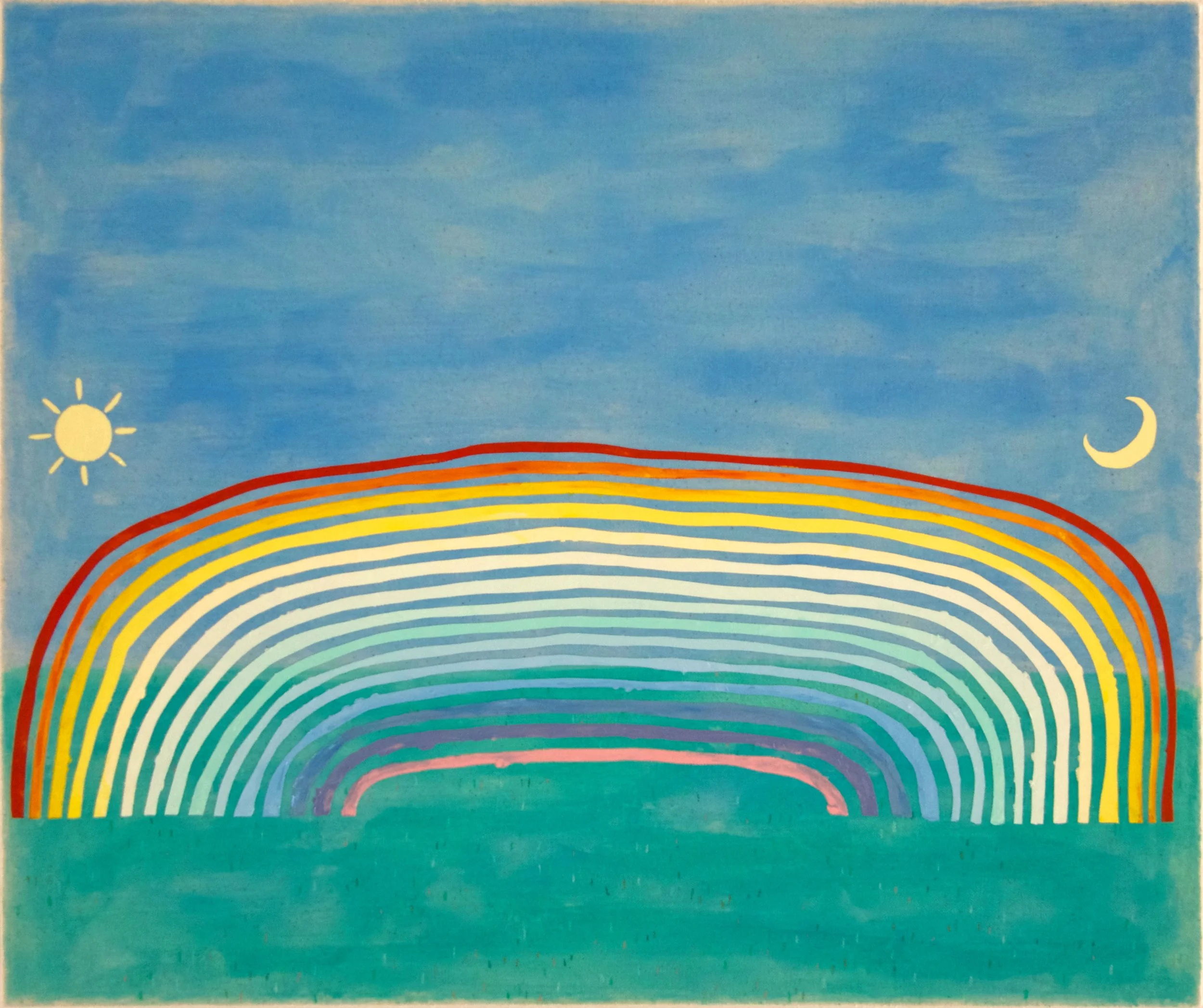  In the Presence of Something Rare and Ephemeral No. 30, oil on canvas, 24 × 20 in, 2025 