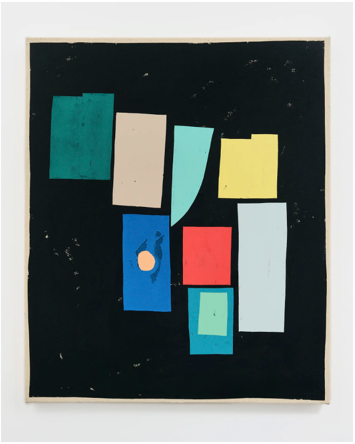  Shapes of Things, oil on canvas, 20 × 24 inches, 2023   Photo Courtesy of Rhett Baruch Gallery  
