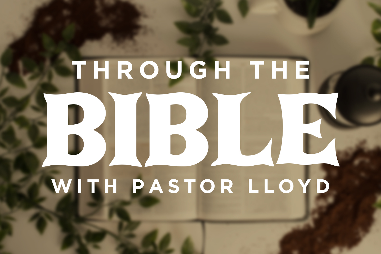 Through the Bible with Pastor Lloyd Pulley (Copy)