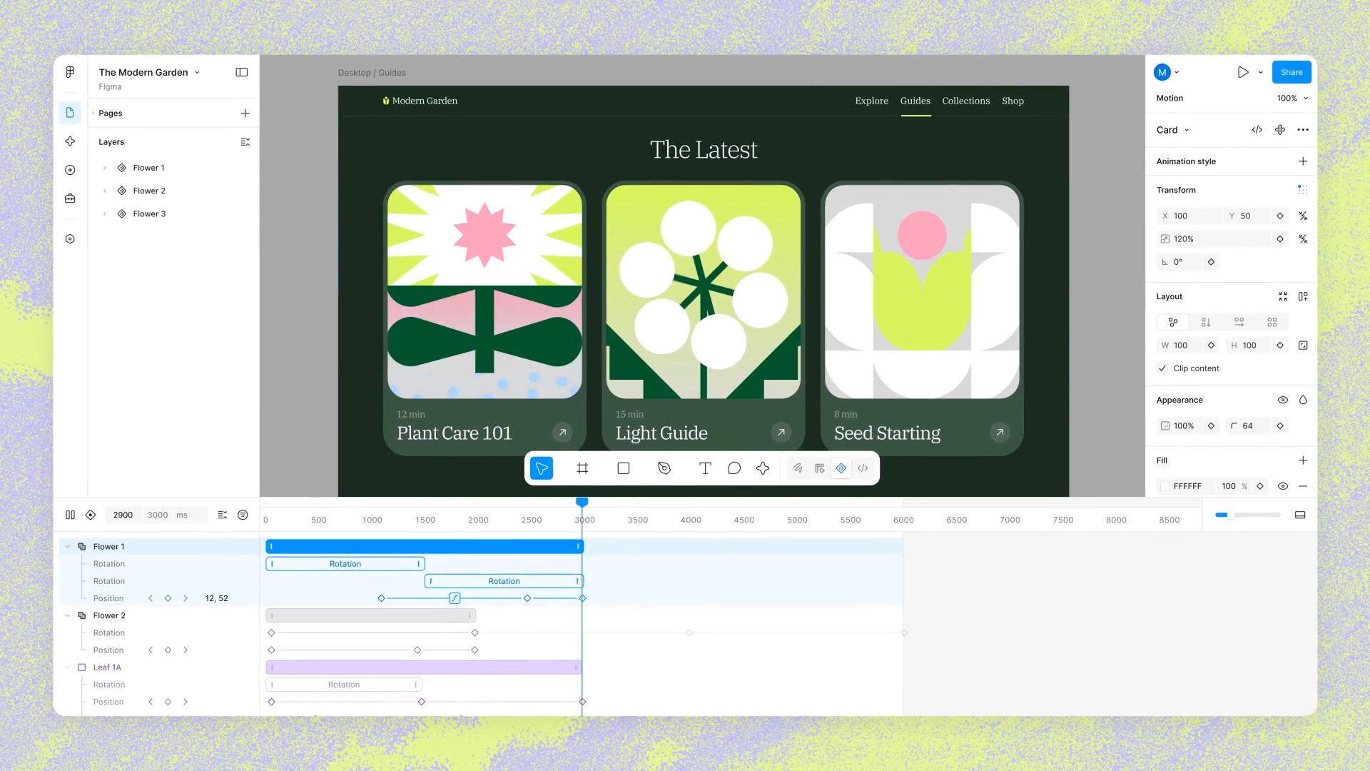 Figma Motion 推出：UI 動態工作流程一大步
