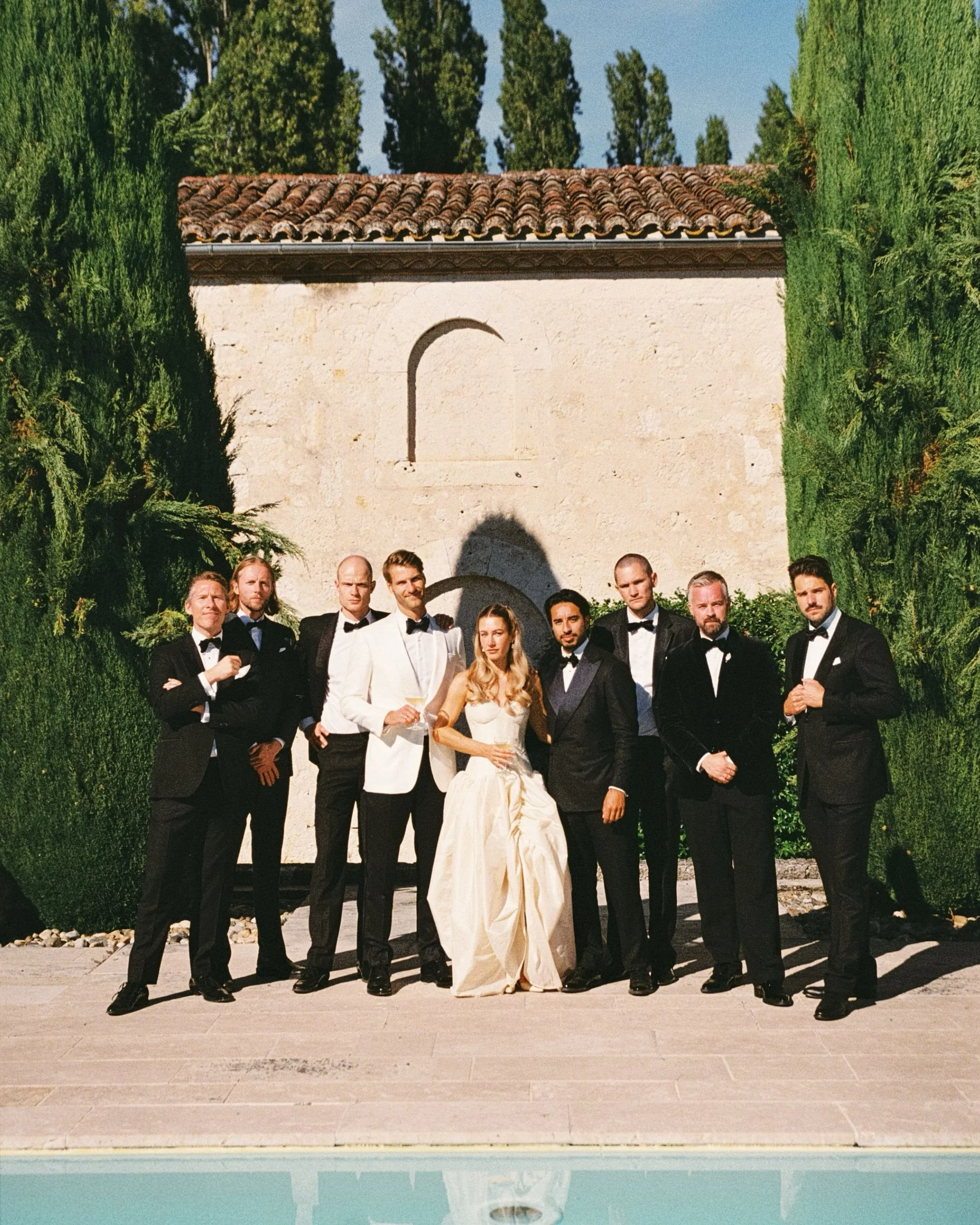 One of my all-time favourites &mdash; Orsi &amp; Maarten&rsquo;s chateau wedding last year in the South of France.

@mmagnolia.studio ⟡ @moonlit_weddings collab

Analog shots: @moonlit_weddings
Post-production: @mmagnolia.studio
Lab &amp; scan: @carm
