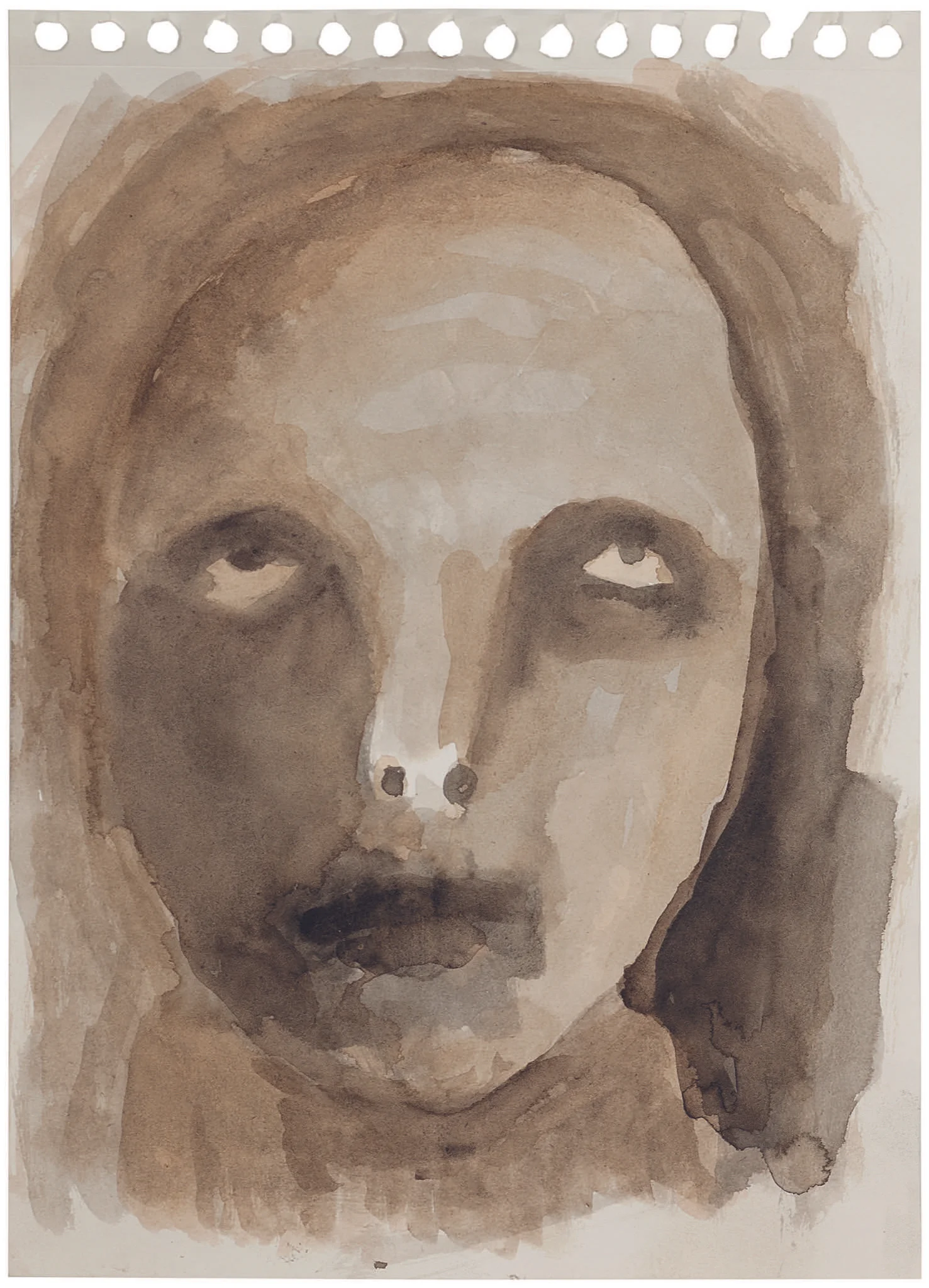 Mixed media on paper