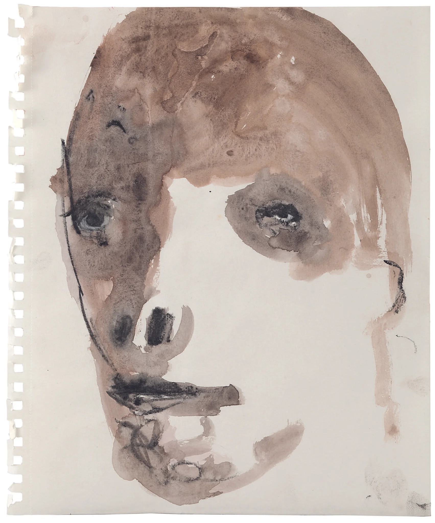 Mixed media on paper