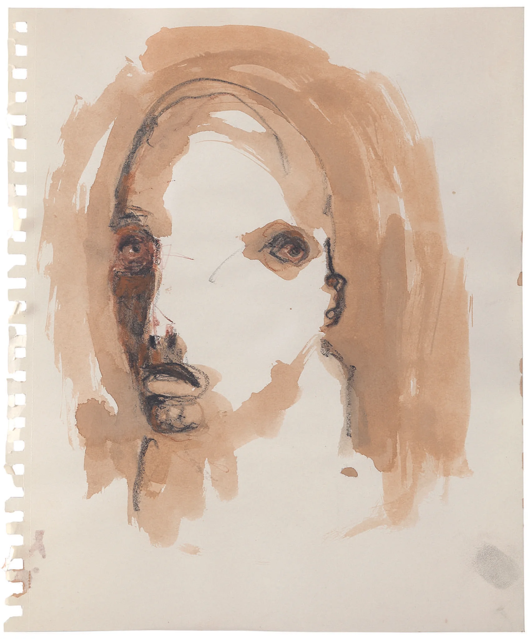 Mixed media on paper
