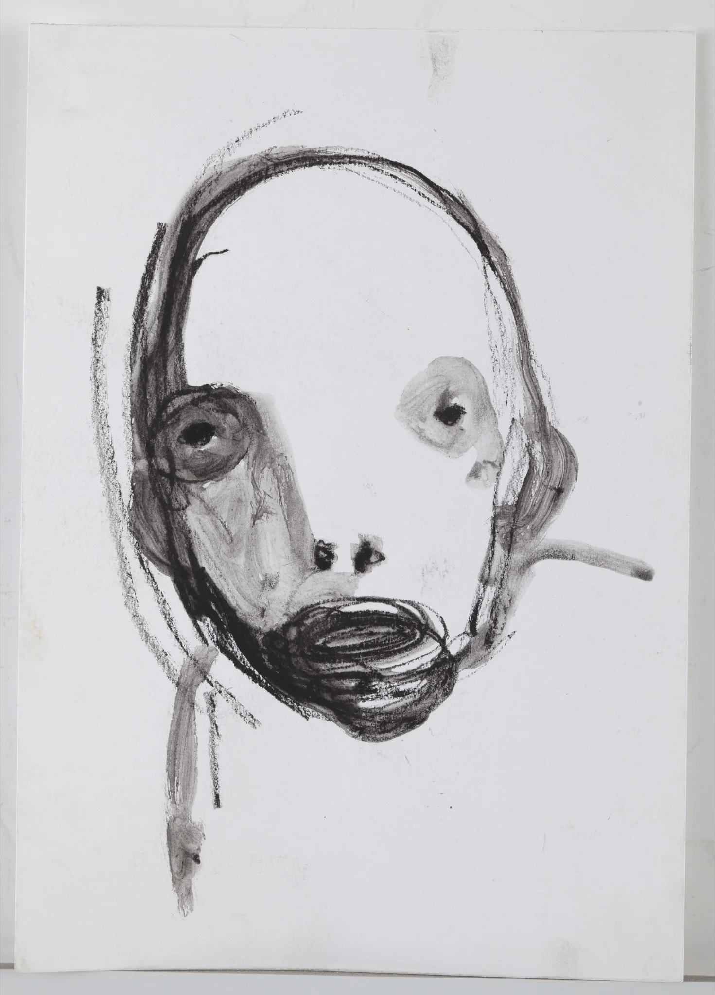 Mixed media on paper