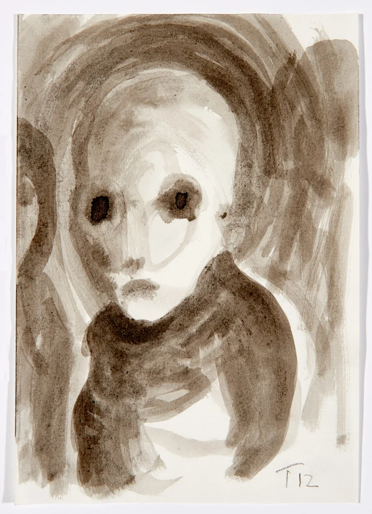 Mixed media on paper