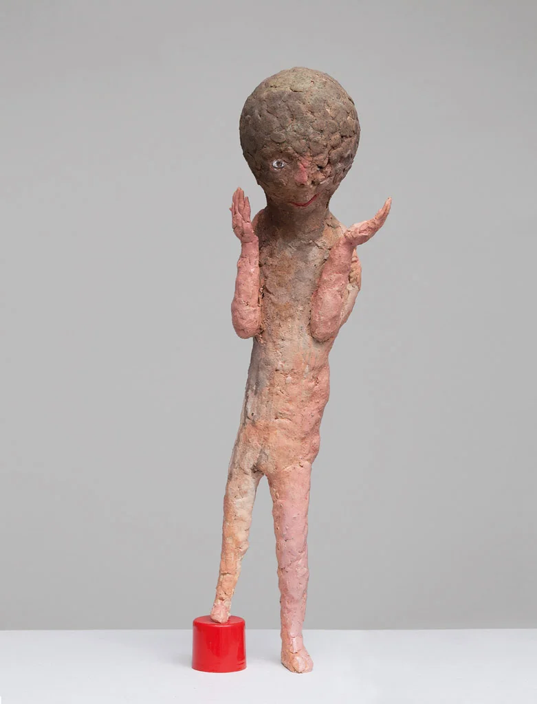 Red stool, 2014