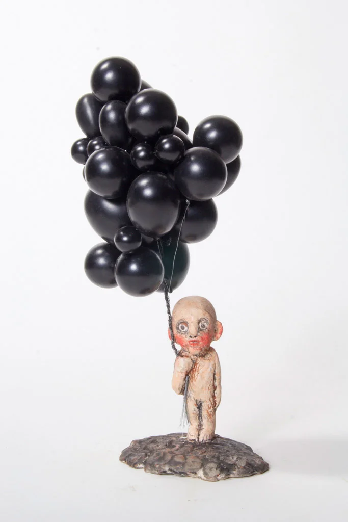 Boy with balloons, 2018