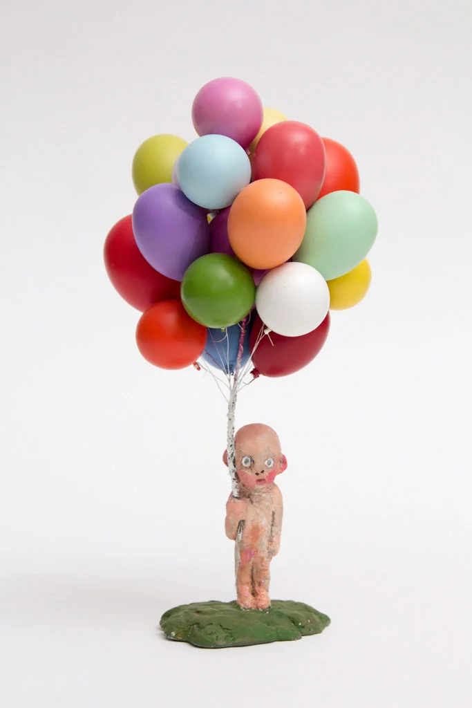 Boy with balloons, 2016