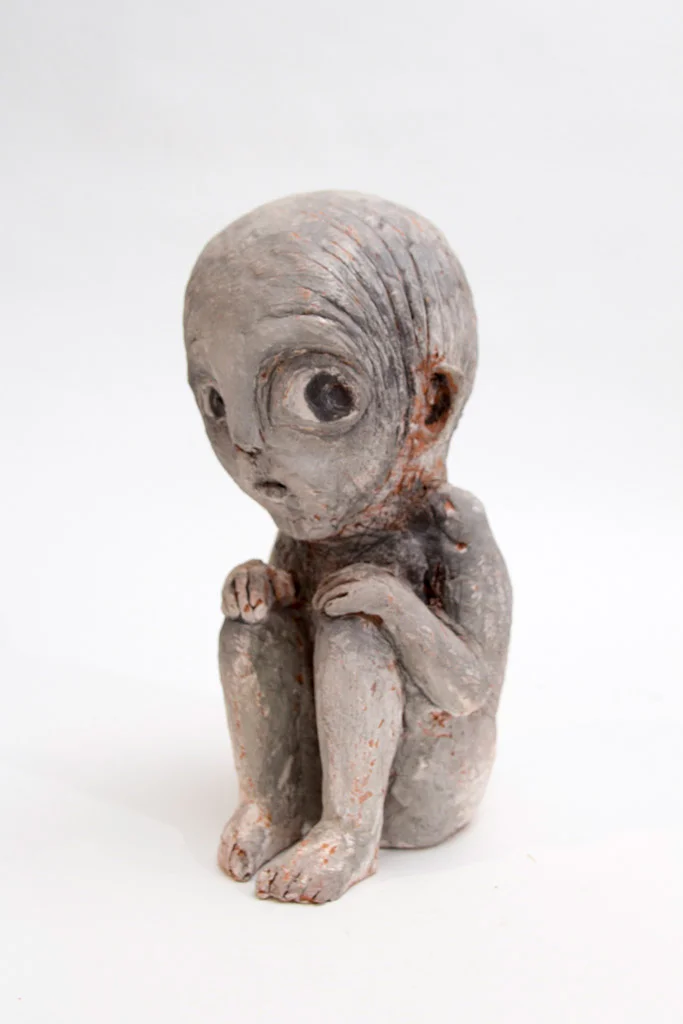 Seated gray, 2016